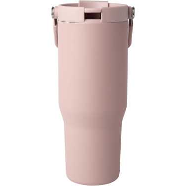Logotrade promotional gift picture of: Bronx 900 ml RCS recycled stainless steel copper vacuum insulated tumbler with dual function lid